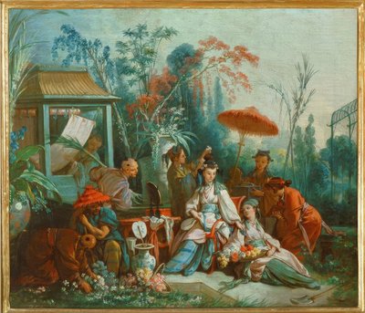 Chinese Garden by François Boucher